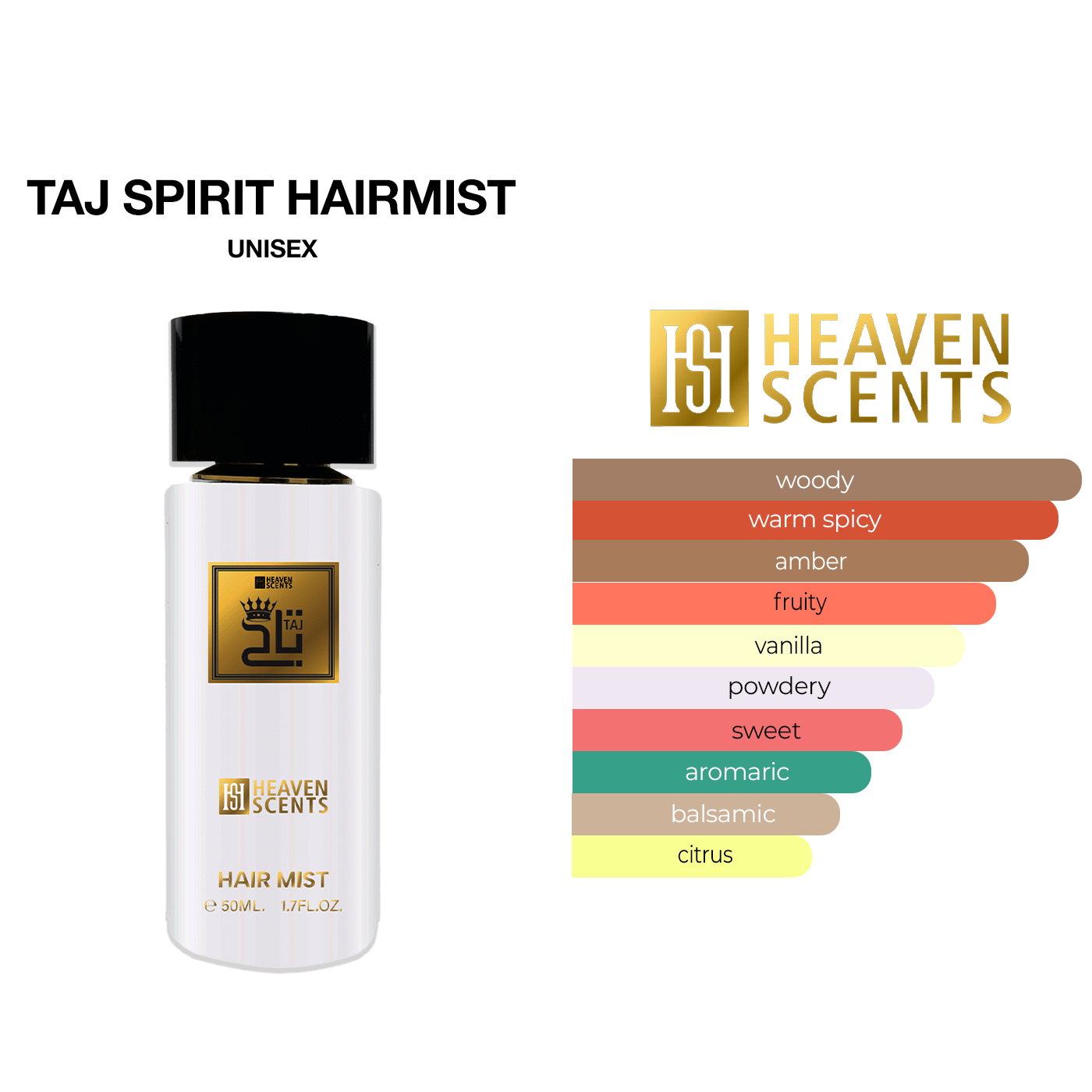 عطر للشعر White Taj Hair Mist