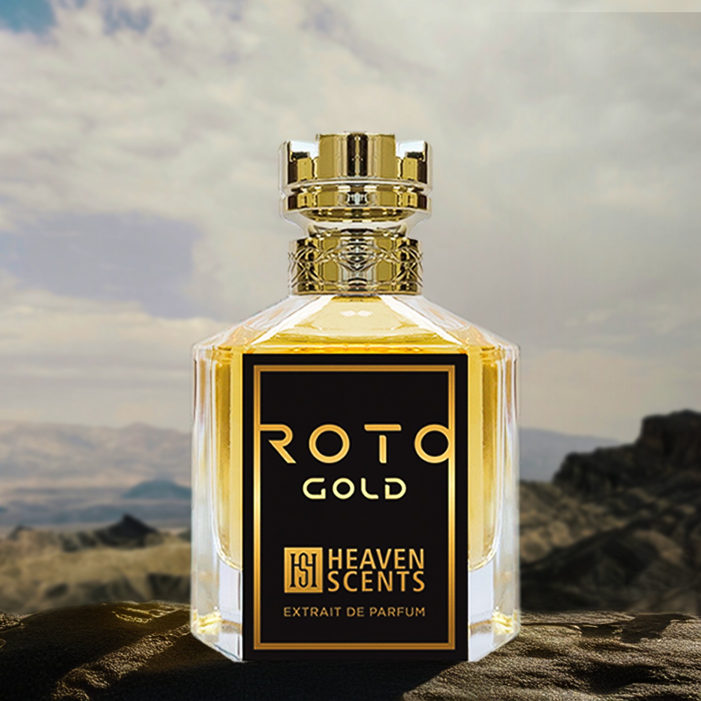 Roto Gold Perfume 100ml Extrait De Parfum, By Heaven Scents