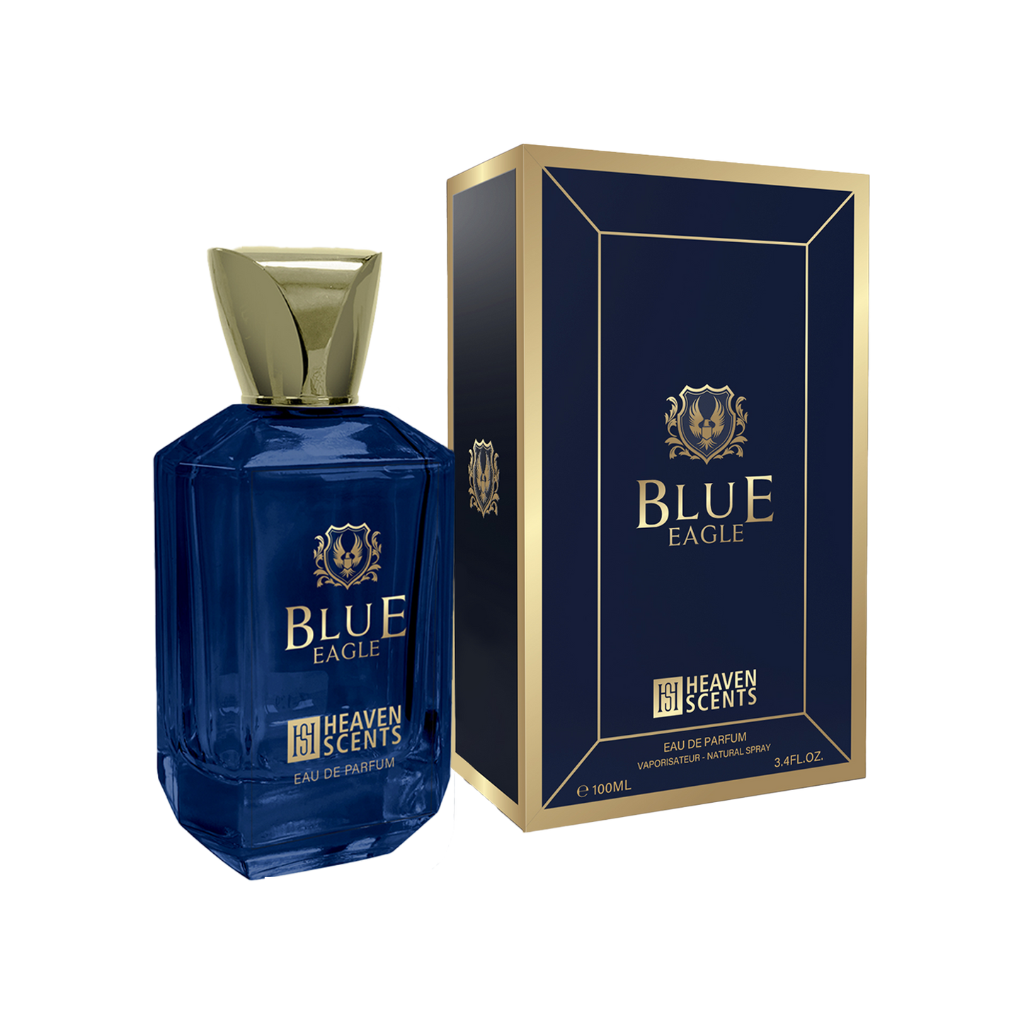 Blue Eagle Perfume for Unisex EAU De Parfum Spray, 3.4 Ounce (100ml)