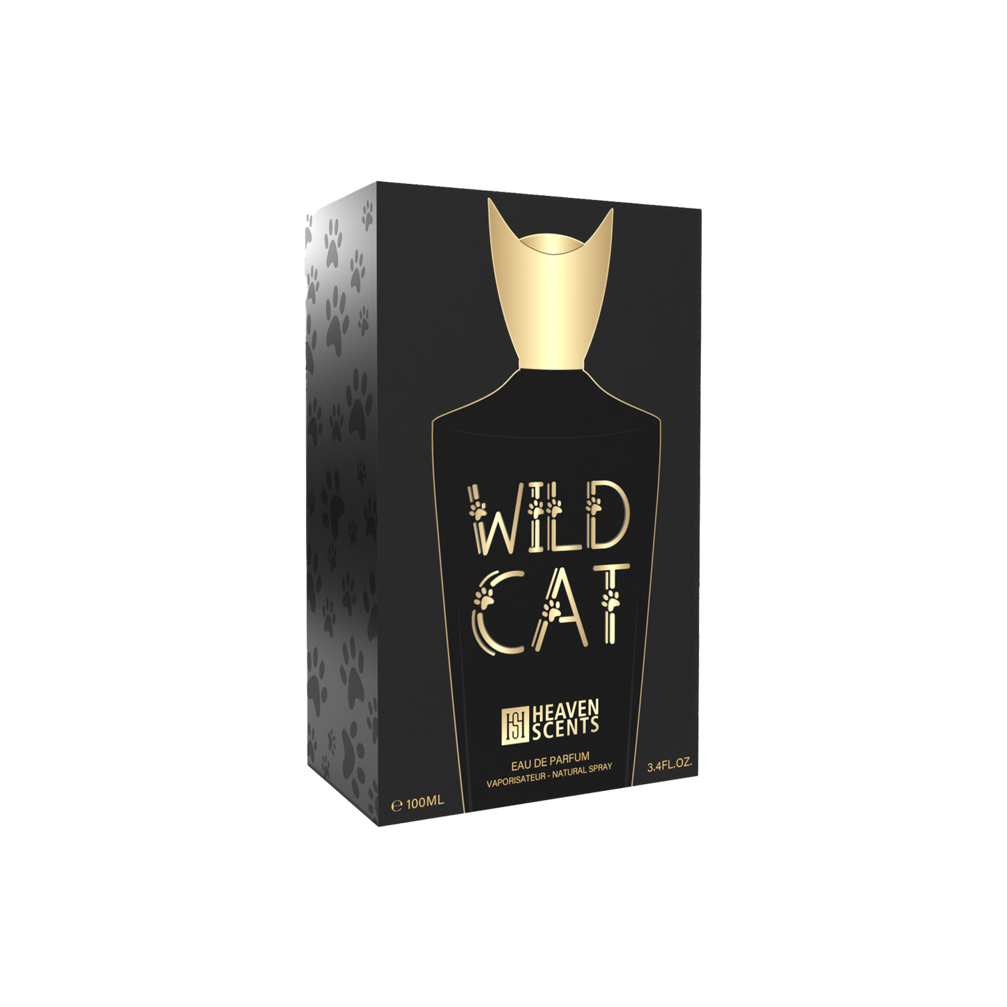 Wild Cat Perfume for Unisex EAU De Parfum Spray, 3.4 Ounce (100ml)