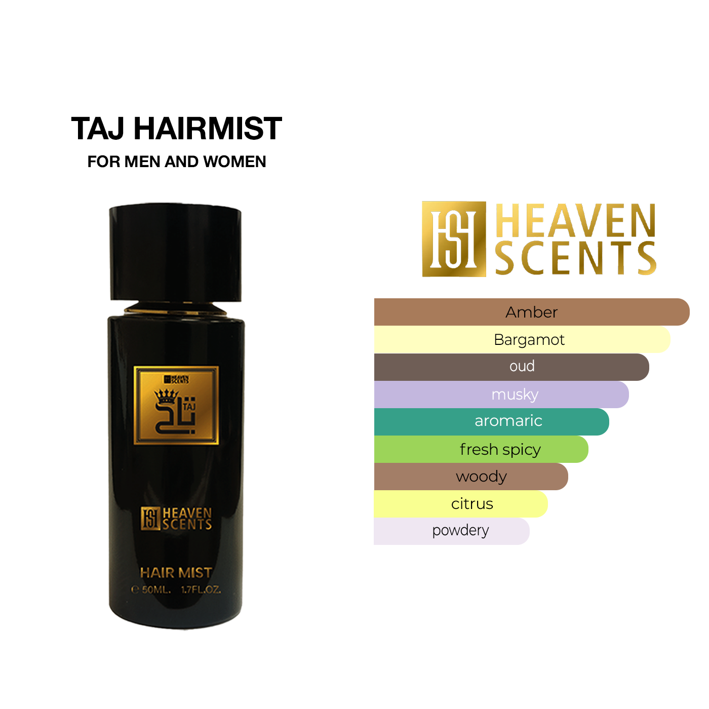 Black Taj Hair Mist